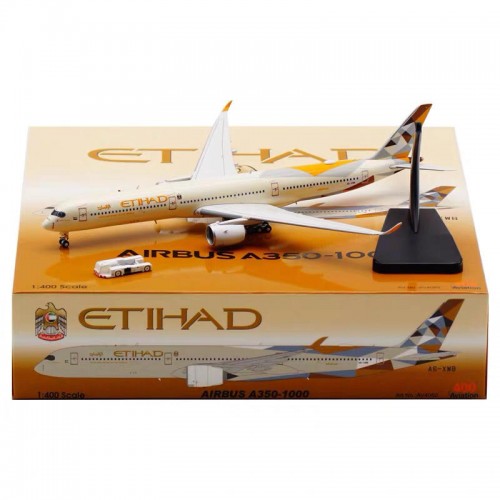 Aviation 400 Etihad Airbus A350-1000 A6-XWB 1:400