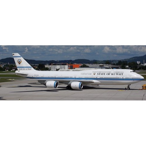 Bbj 9K-GAA Mit Antenne Jcwings JCLH4227 1/400 Kuwait Regierung B747-8 Reg 