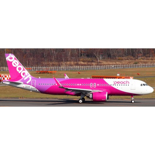 【在庫あり】 JC Wings Peach Aviation Airbus A320 NEO JA201P 1:400 航空機・ヘリコプター