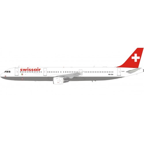 A321-111 Swiss International Luft Linien Hb-Ioh Mit Stand JFOX JFA321003 1/200 