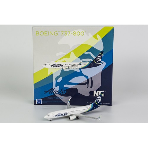 NG Models アラスカ航空 B737‑8 N565AS 1:400 NG Models アラスカ航空 B737‑8 N565AS 1:400 - メルカリ