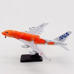 JC Wings ANA A380 Orange Turtle JA383A 1:400 