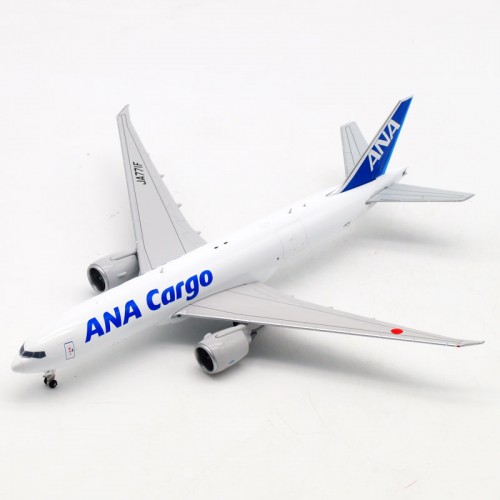 JC Wings 1:400 ANA Cargo Boeing 777-200LRF Diecast Plane Model JA771F Flaps Down 