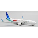 JC Wings Garuda Indonesia B737-800 PK-GFT SukseskanVaksinasi 1:400